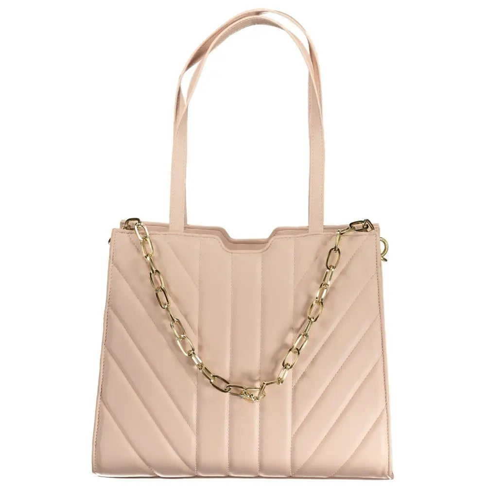 Valentino Bags Pink Polyethylene Handbag - Håndtasker