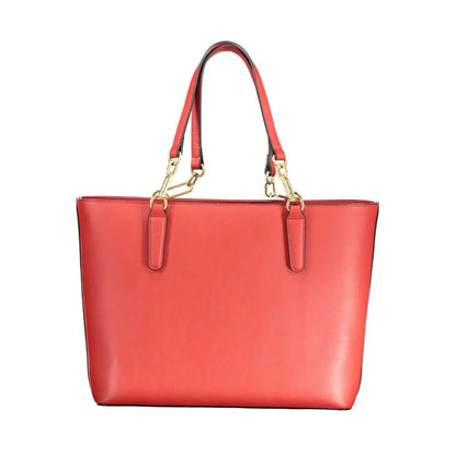 Valentino Bags Red Polyethylene Handbag - Håndtasker