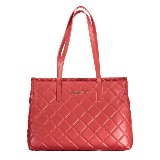 Valentino Bags Red Polyethylene Handbag - Håndtasker