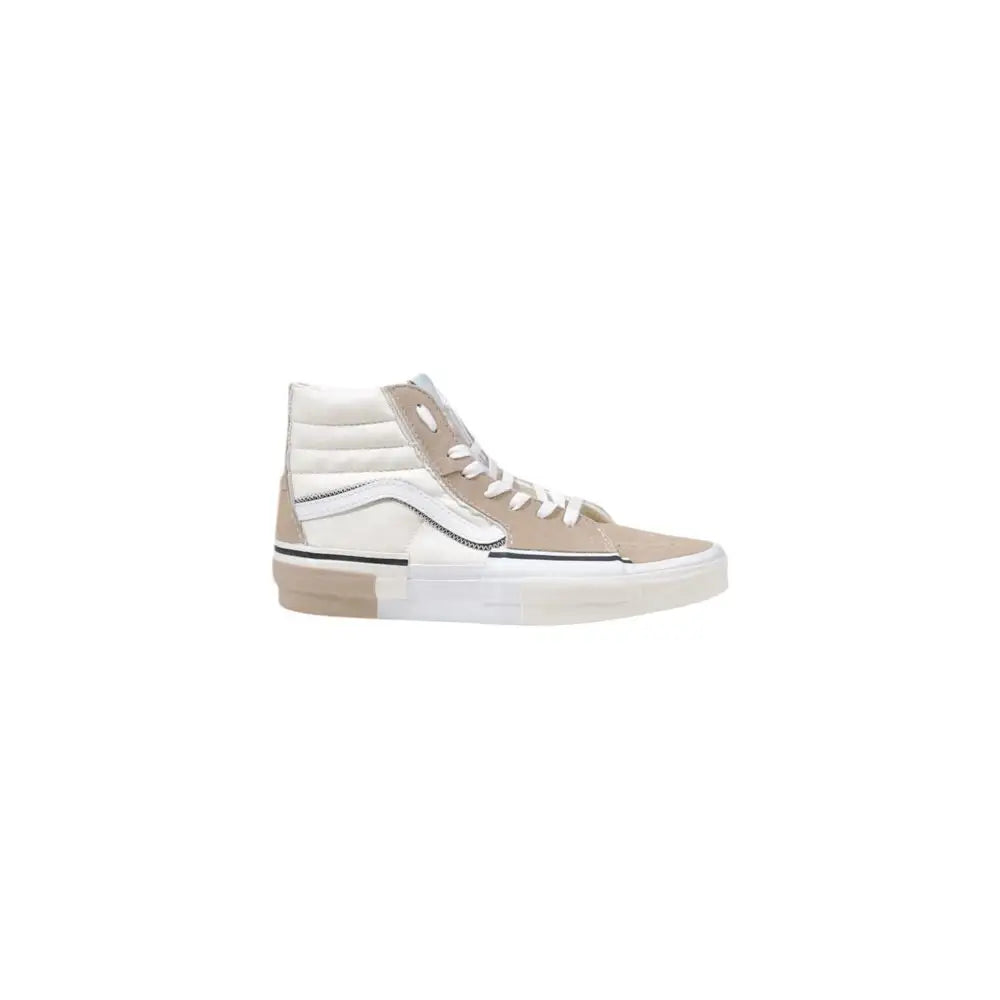 Vans Beige Leather Sneakers