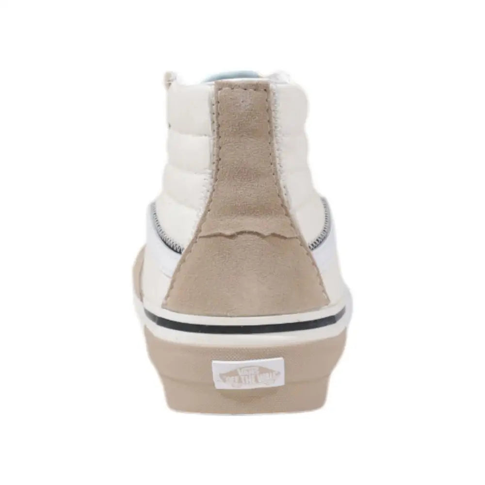Vans Beige Leather Sneakers