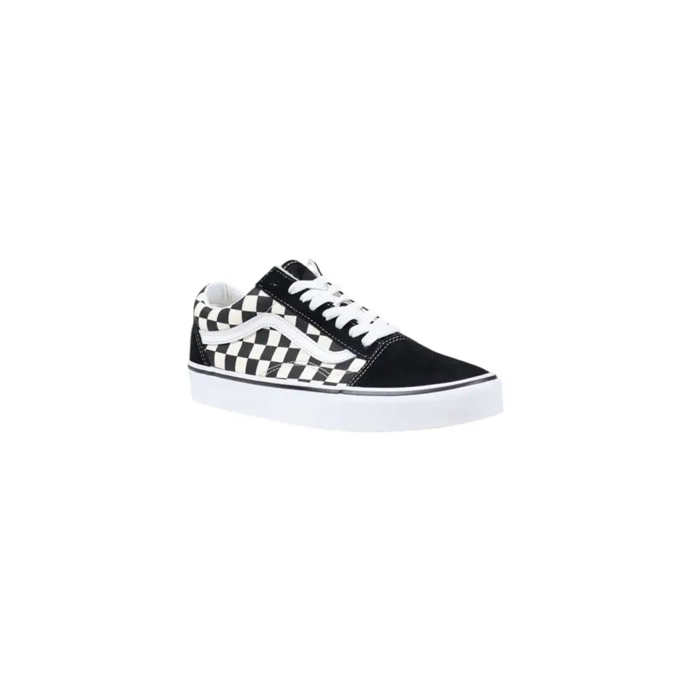 Vans Black And White Fabric Sneakers - Sneakers