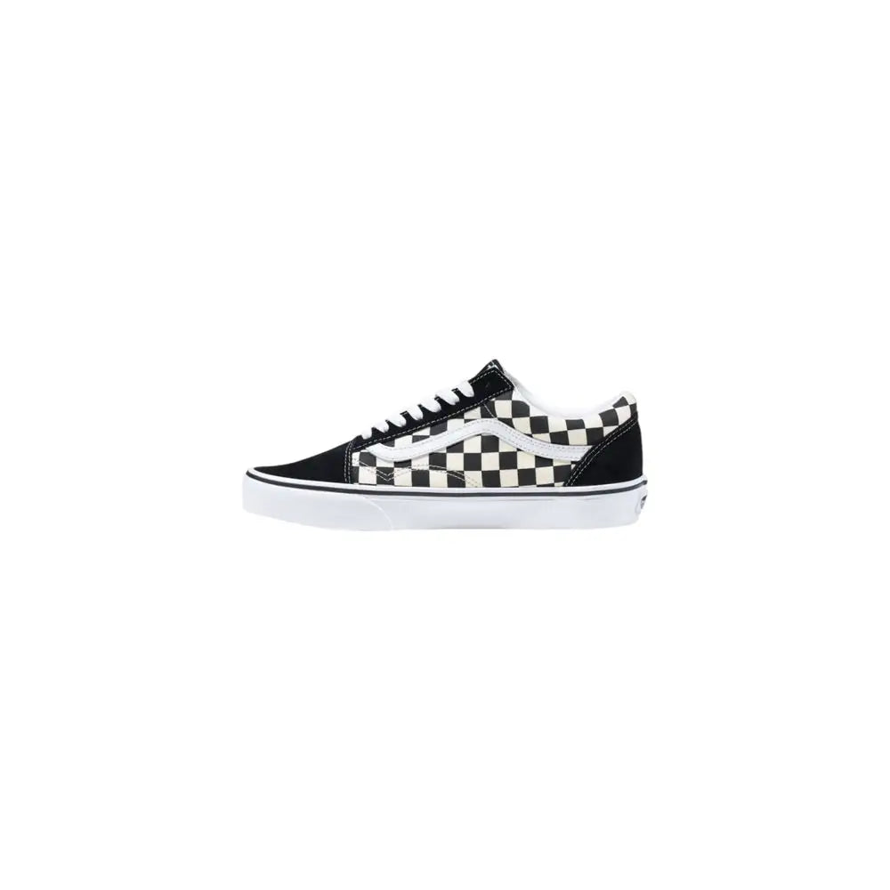Vans Black And White Fabric Sneakers - Sneakers