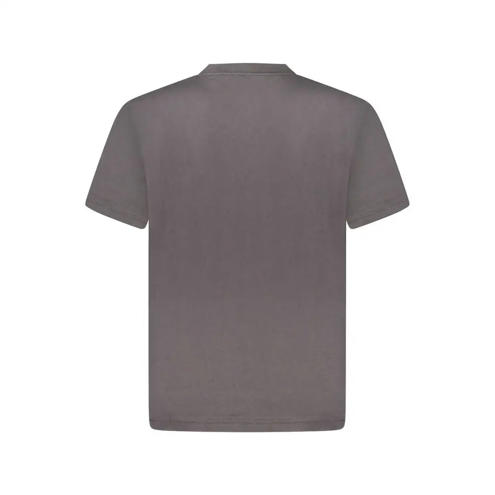 Vans sorte t-shirt i grå bomuld med kortærmet crew neck design