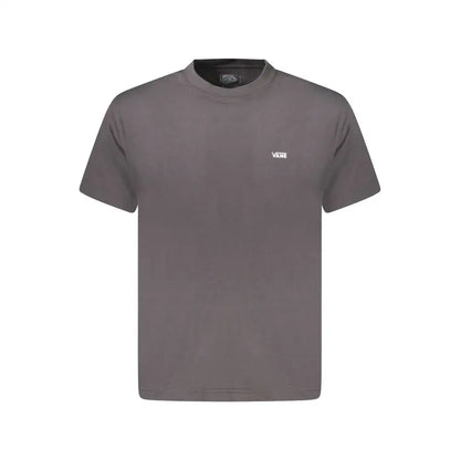 Vans sorte t-shirt i sort bomuld med hvid logo på brystet