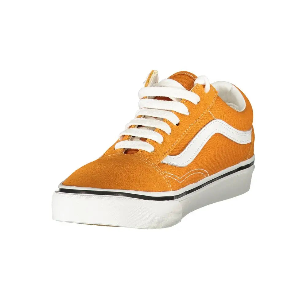 Vans Orange Polyester Sneakers - Sneakers