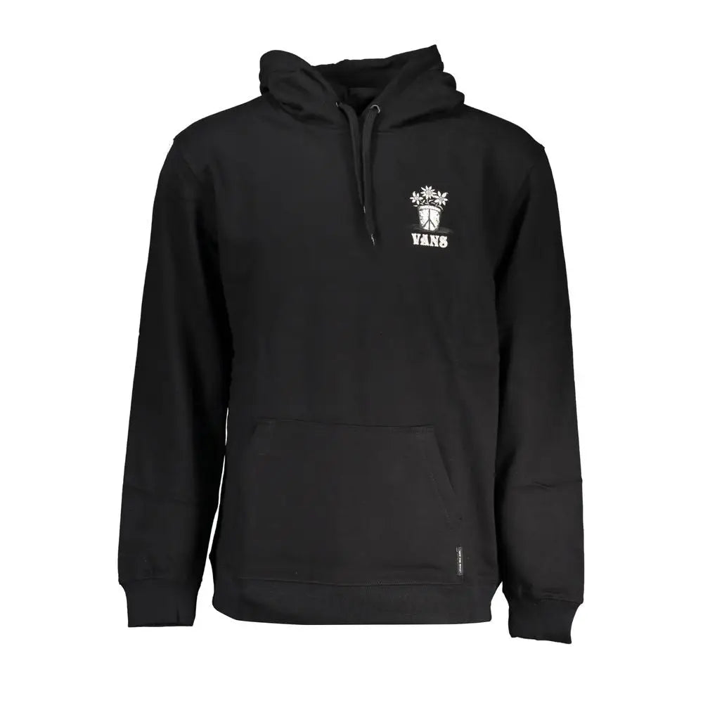 Vans Sleek Fleece Hooded Sweatshirt in Black - Sweatshirts