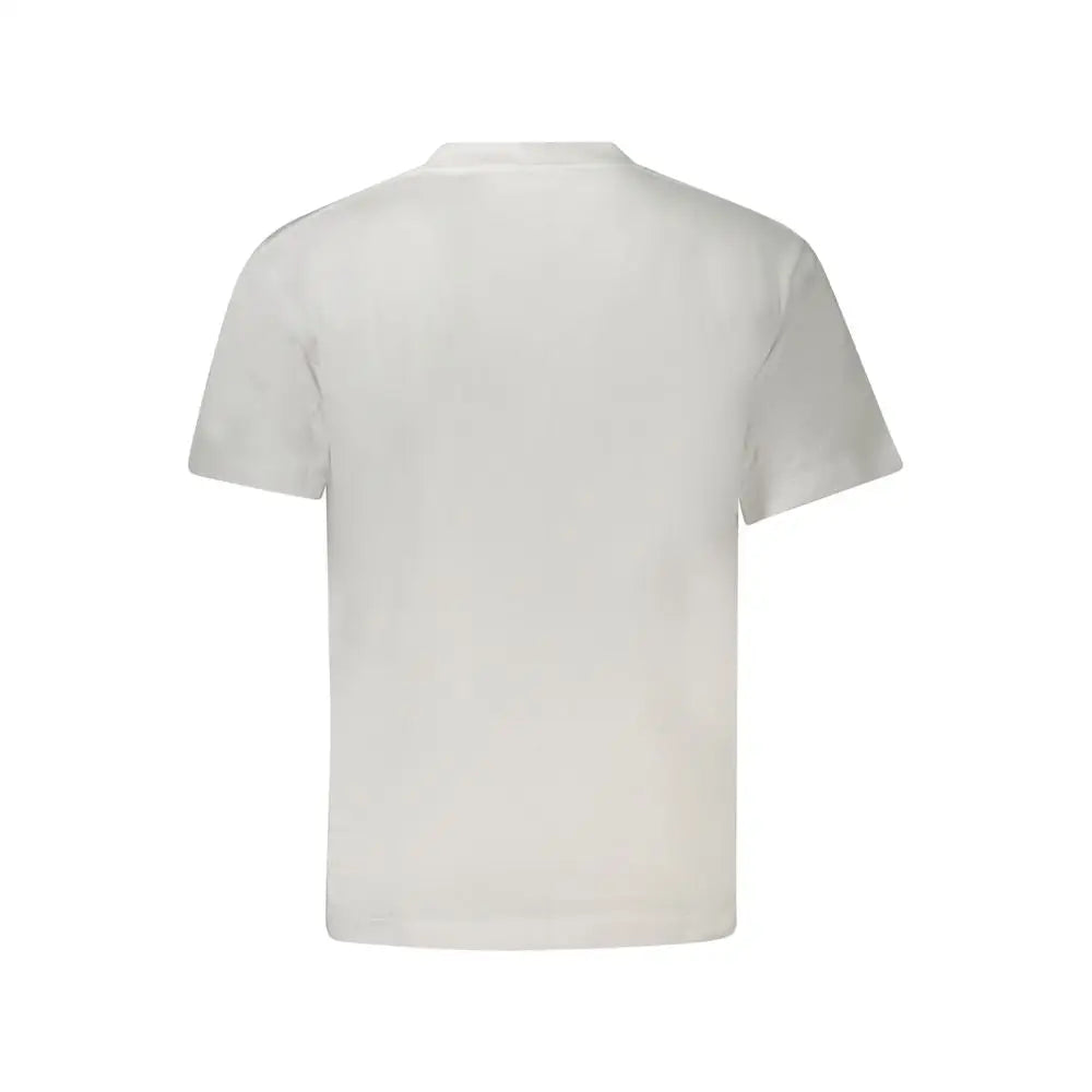Vans white cotton t-shirt med kortærmet crew neck design