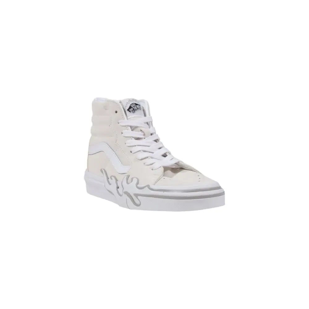 Vans White Suede Leather Sneakers