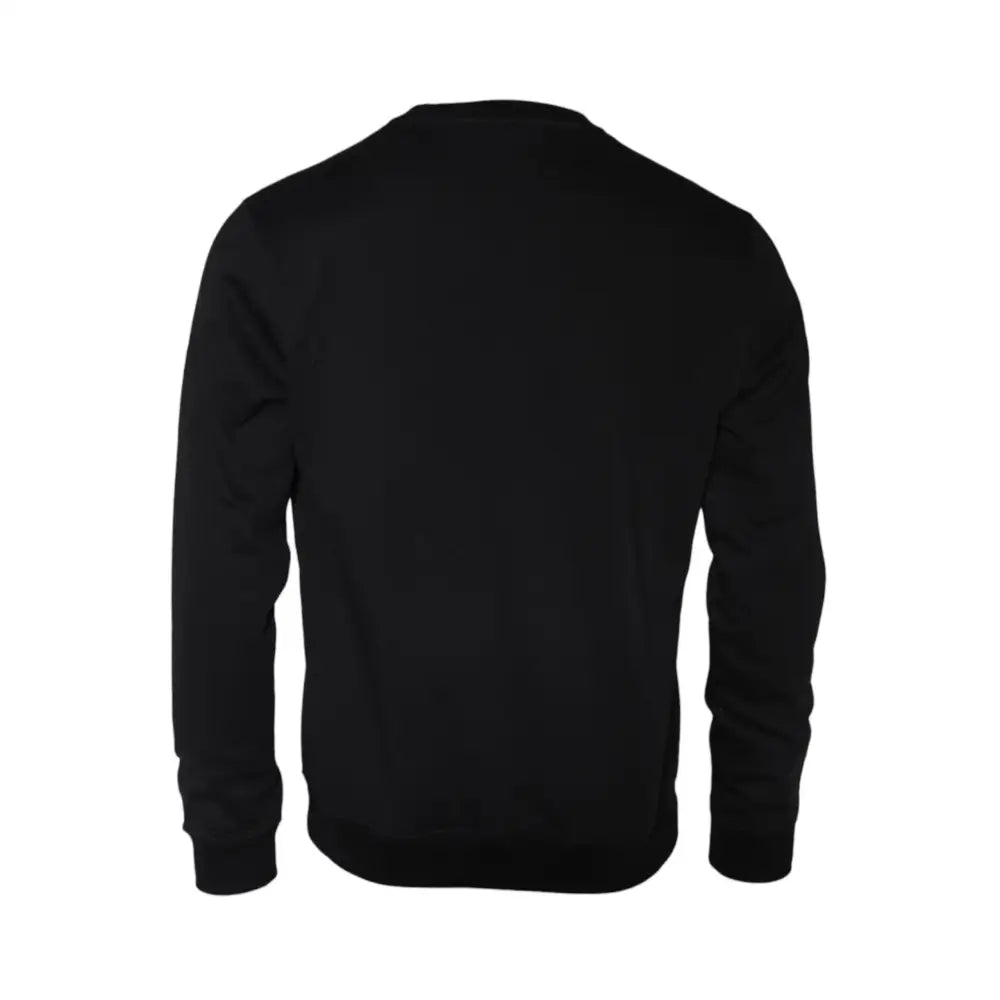 Versace Black Medusa Fleece Cotton Crew Neck Sweatshirt Sweater