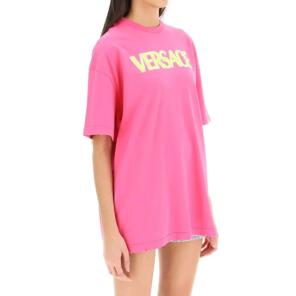 Versace Multicolor Cotton Tank Tops - T-shirts