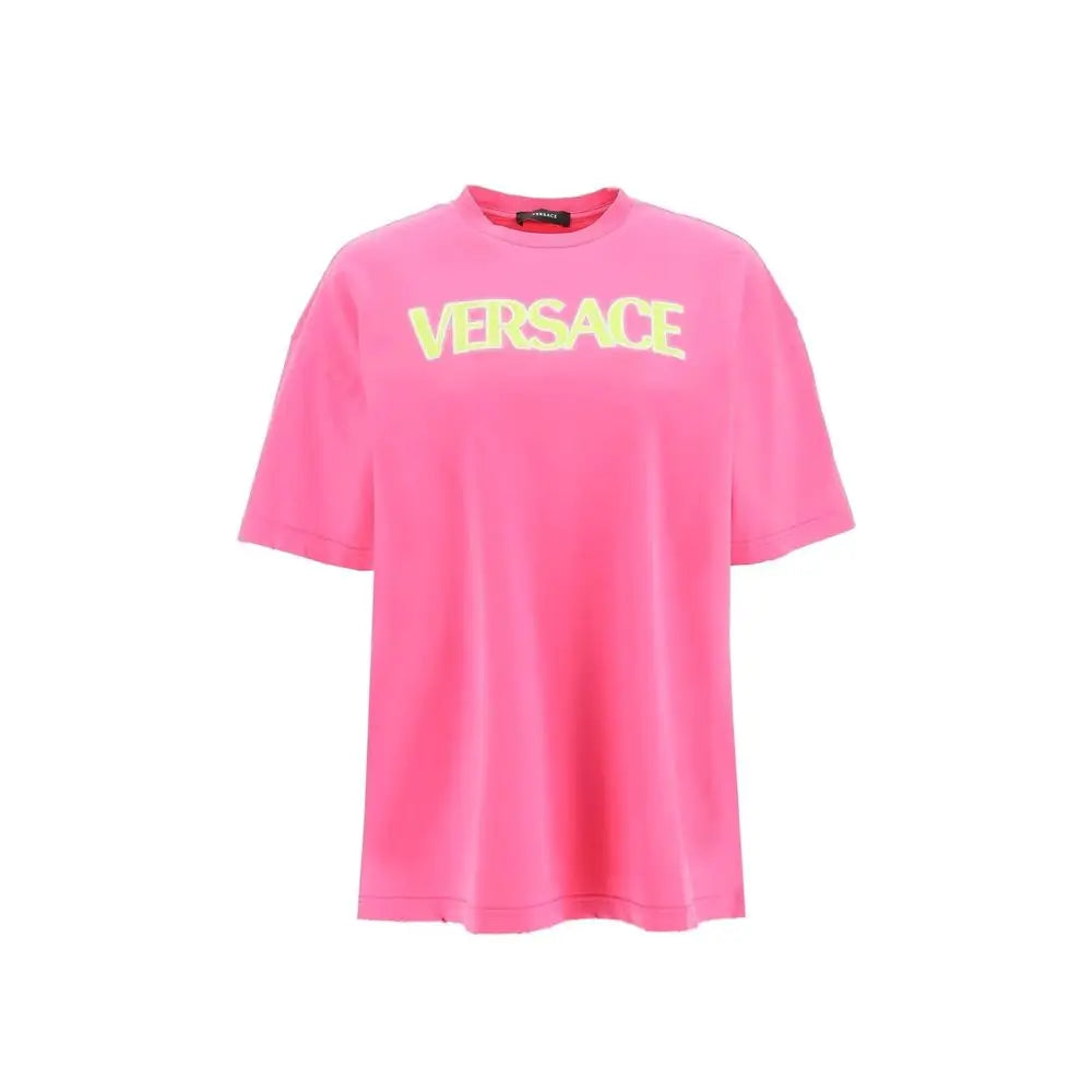 Versace Multicolor Cotton Tank Tops - T-shirts