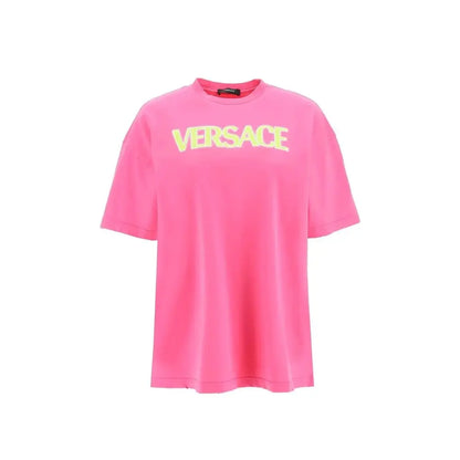 Versace Multicolor Cotton Tank Tops - T-shirts