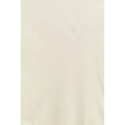 Wolford cream polyamide top i blød, cremekolor med subtile lodrette folder